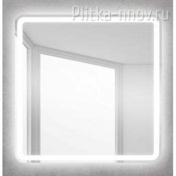 SPC-MAR-600-600-LED-BTN Зеркало для ванной BelBagno 