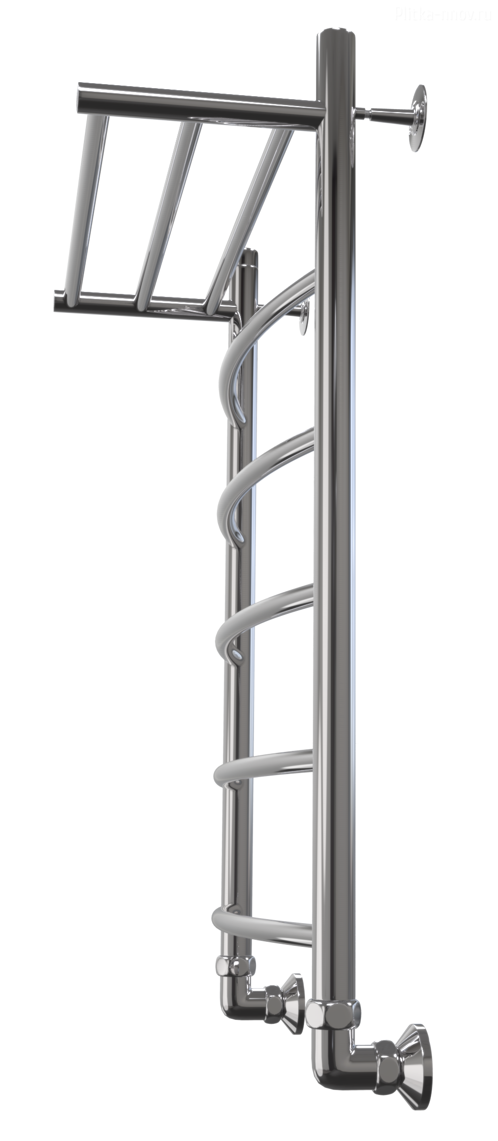 Классик 2 60-80 1", Боковое подключение 50 левый/правый Белый матовый Полотенцесушитель водяной АРГО Классик 2 60-80 1", Боковое подключение 50 левый/правый Белый матовый Полотенцесушитель водяной АРГО