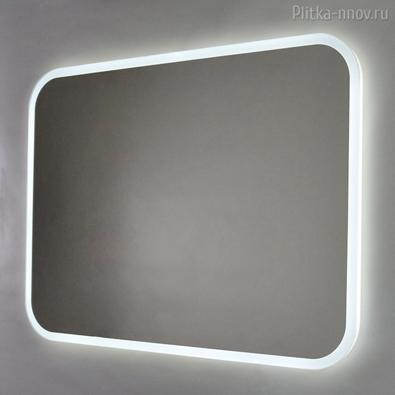 Стив 80х68 Azario Зеркало с LED-подсветка, сенсорный выключатель, подогрев