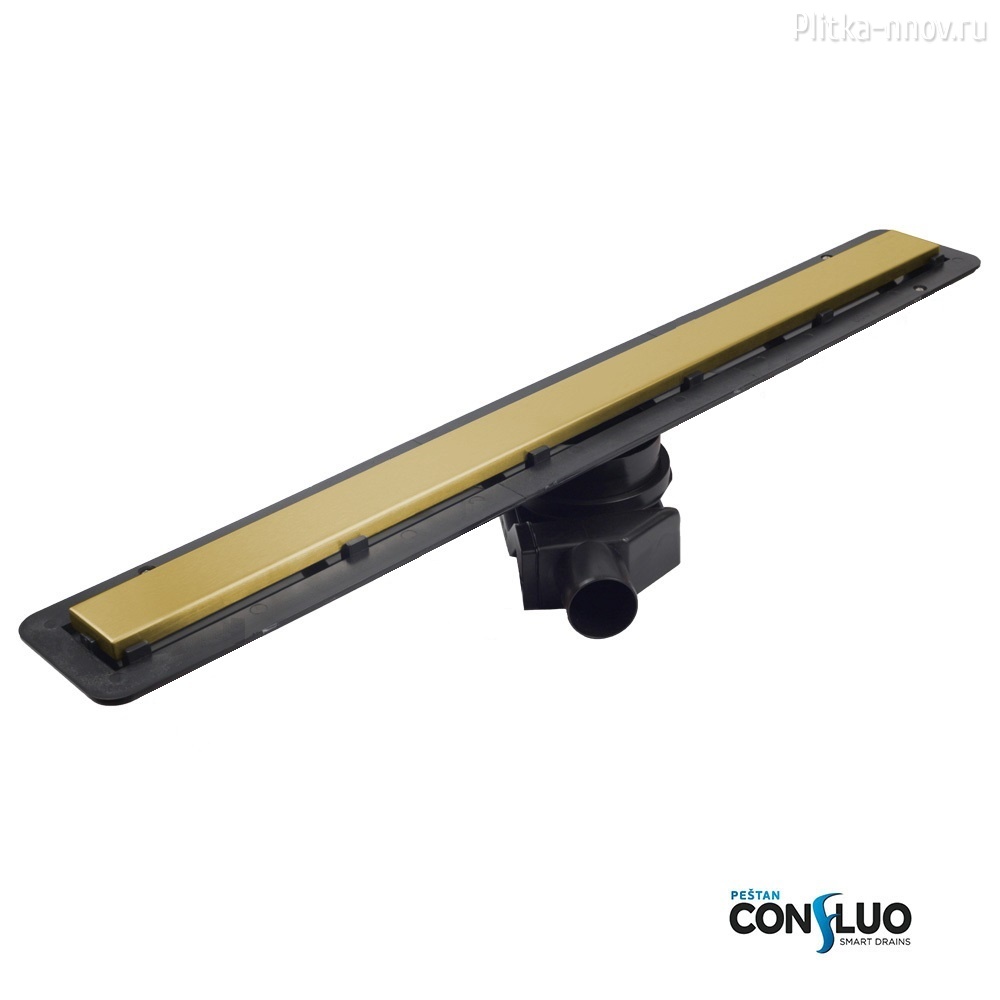 Pestan Confluo Frameless Line 650 Gold душевой лоток