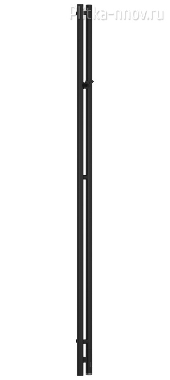 Нюанс 3.0 85x1800 Черный матовый, Сунержа электрический полотенцесушитель