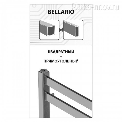 Bellario LM68607 П7 500x600 Полотенцесушитель водяной Lemark 
