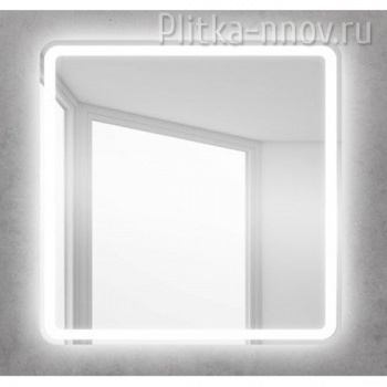 SPC-MAR-800-800-LED-BTN Зеркало для ванной BelBagno 
