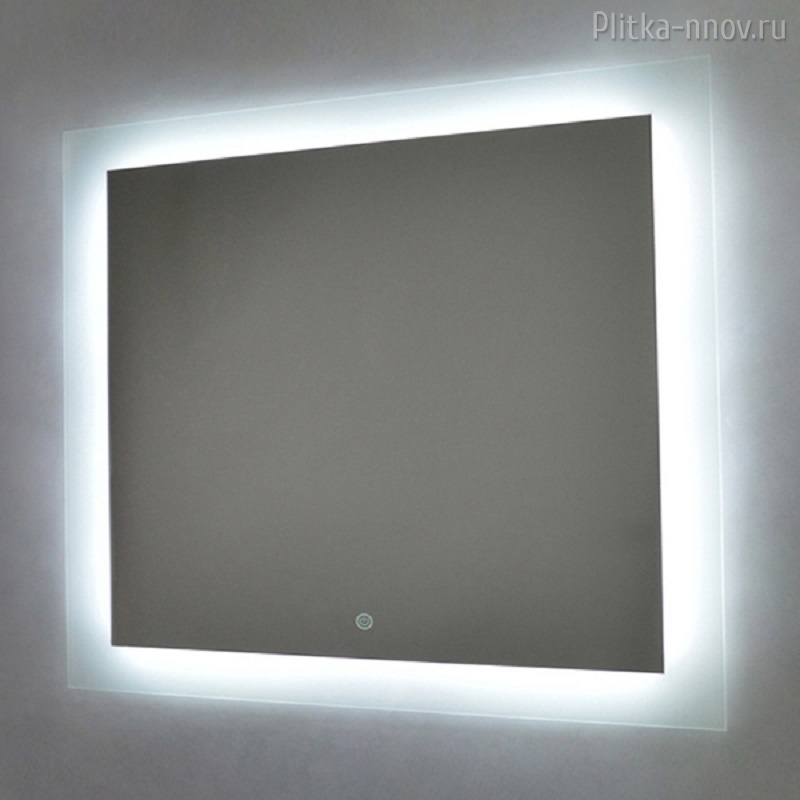 Норма 100х80 Azario Зеркало с LED-подсветка, сенсорный выключатель