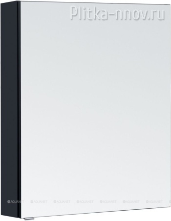 Алвита New 70 Антрацит зеркало-шкаф Aquanet
