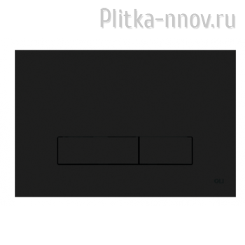 Narrow 148303/192903 soft-touch черный Панель механическая двойная OLIpure