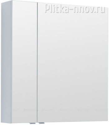 Алвита New 80 Белый матовый зеркало-шкаф Aquanet