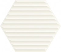 Woodskin Bianco Heksagon Struktura B 19.8x17.1