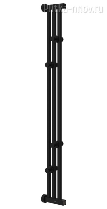 Хорда 4.0 166x1200 Черный матовый, Сунержа электрический полотенцесушитель