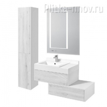 Сакура 80 AQUATON Комплект мебели для ванной комнаты