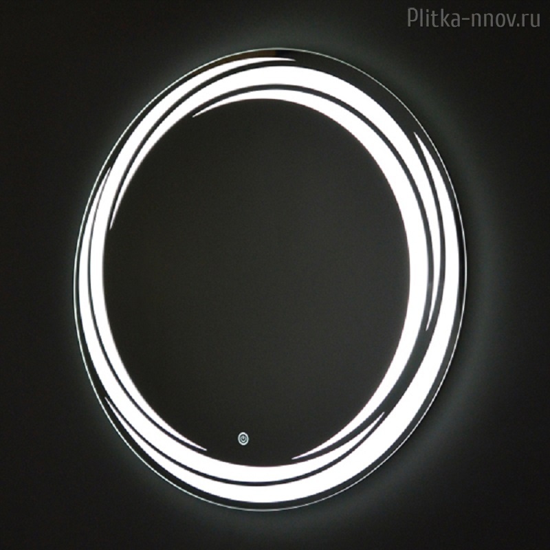 Милуз 77х77 Azario Зеркало с LED-подсветка, сенсорный выключатель