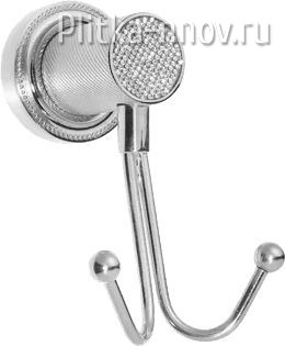 Royal Cristal 10926-CR Chrome двойной Крючок Boheme