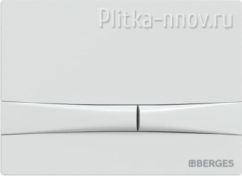 NOVUM F1 040051 BERGES белый кнопка смыва