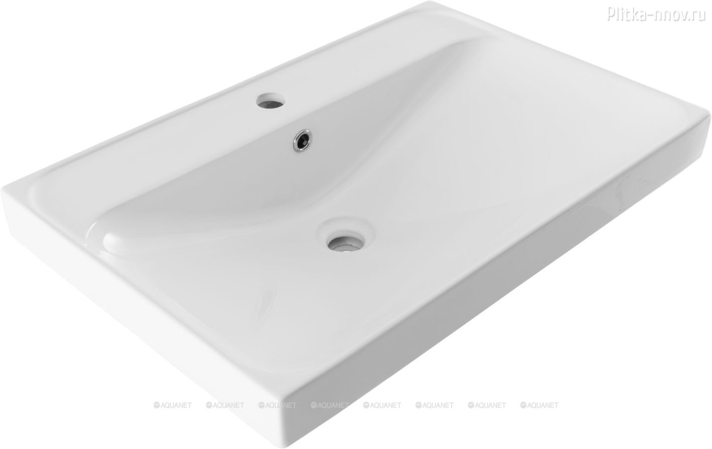 Flash 71х46 Раковина мебельная Aquanet Flash 71х46 Раковина мебельная Aquanet