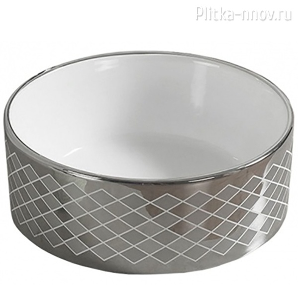 CeramaLux 7078ASP 41x41 Умывальник серебро CeramaLux 7078ASP 41x41 Умывальник серебро