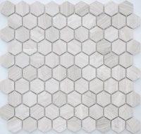 Travertino silver MAT hex 18x30x6 (ПУ) Travertino silver MAT hex 18x30x6 (ПУ)