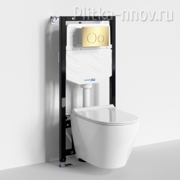 Aller 10TLT.010.ME.PG02.H002 Система инсталляции с унитазом WasserKRAFT