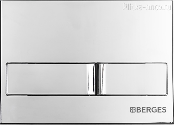 NOVUM L3 040013 BERGES хром глянец кнопка смыва NOVUM L3 040013 BERGES хром глянец кнопка смыва