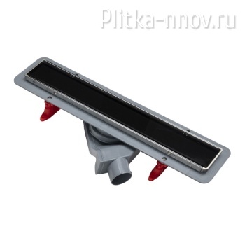 Деметра стекло черное 650 PN50465GLB Душевой лоток Point