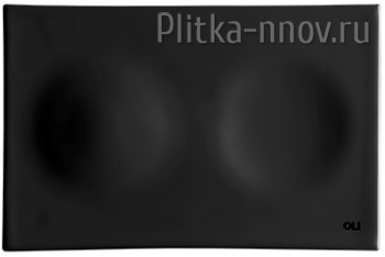 Moon Black 878981 черный Клавиша смыва Oli