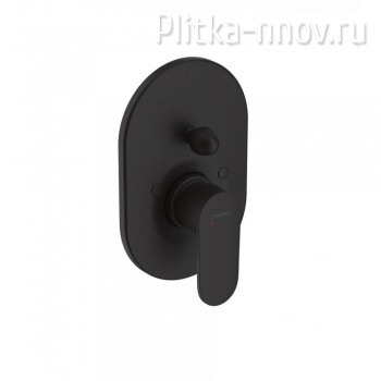 Vernis Blend 71449670, матовый черный Смеситель для ванны однорычажный Hansgrohe