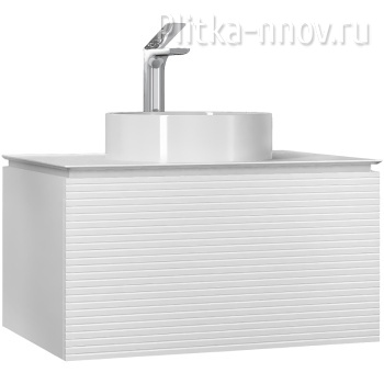 Stone 80 Тумба подвесная с раковиной Jorno (Без раковины)