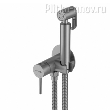 A70138GR Графит Встраиваемый смеситель для душа с гигиенической лейкой WasserKRAFT