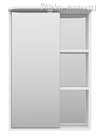 Венера 55 Зеркальный шкаф Misty L