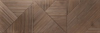 Amazons Wengue 9545 Relieve 30х90 Плитка Porcelanite DOS