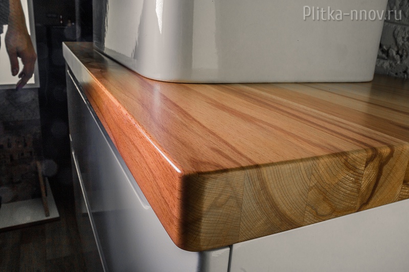 Столешница Wood 80 светлое дерево Jorno / массив бука Столешница Wood 80 светлое дерево Jorno / массив бука