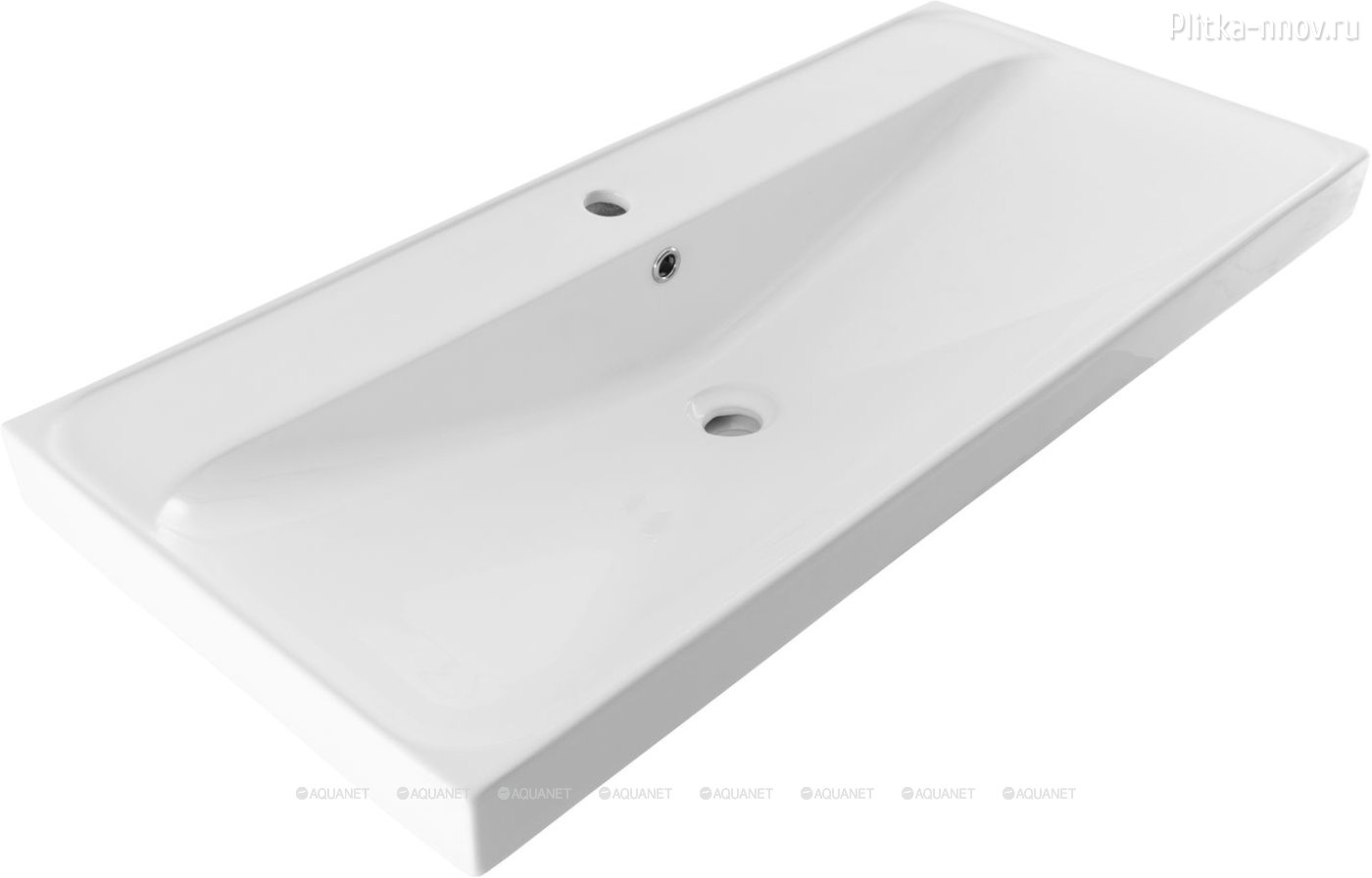 Flash 101х46 Раковина мебельная Aquanet Flash 101х46 Раковина мебельная Aquanet