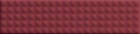 Керамическая плитка 41zero42 Biscuit 4101163 Stud Bordeaux настенная 5x20