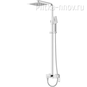 Luce LUC-VSCM-CRM Хром Душевая система с поворотным изливом BelBagno