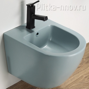 CeramaLux В2342BDMLG 37x48 Биде подвесное зеленое матовое