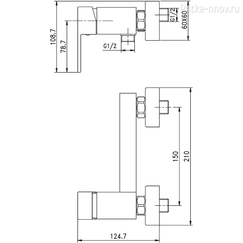 Blanco AF420-30W Смеситель для душа Aquanet Blanco AF420-30W Смеситель для душа Aquanet