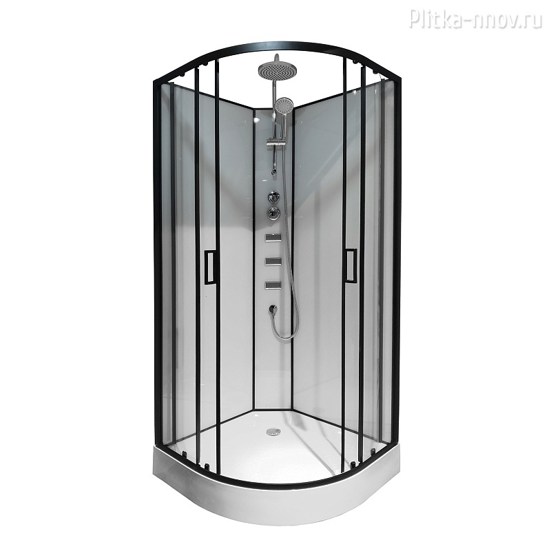 CS-21811 100x100 Душевая кабина Loranto NEO поддон 15см CS-21811 100x100 Душевая кабина Loranto NEO поддон 15см