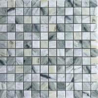 Classic GREEN MARBLE 23x23 Wild Stone натур.мрамор Starmosaic