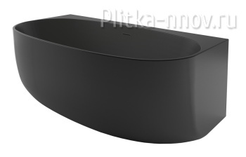 Cambridge Matt Black 170х88 Акриловая ванна черная матовая Azario