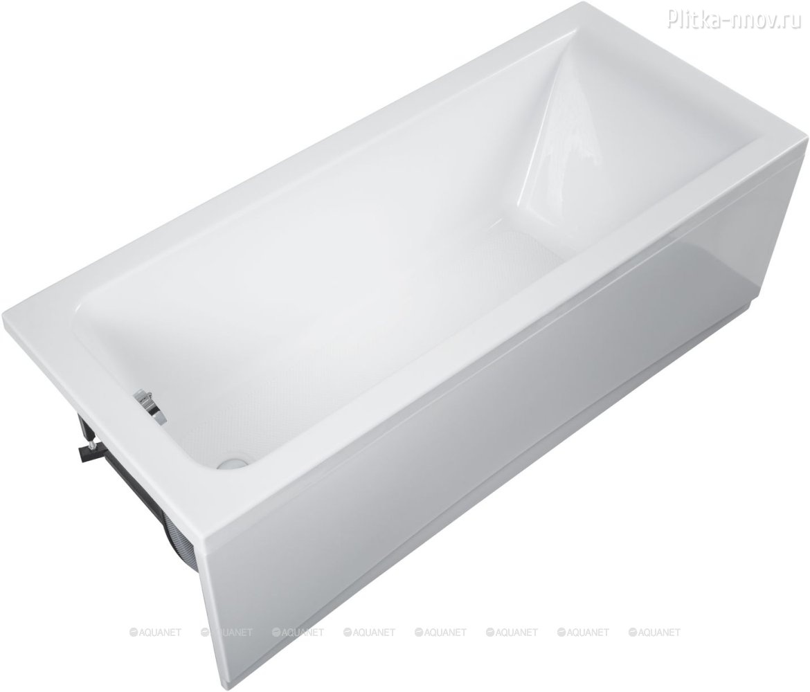 Aura 180x80 Акриловая ванна Aquanet с каркасом Aura 180x80 Акриловая ванна Aquanet с каркасом