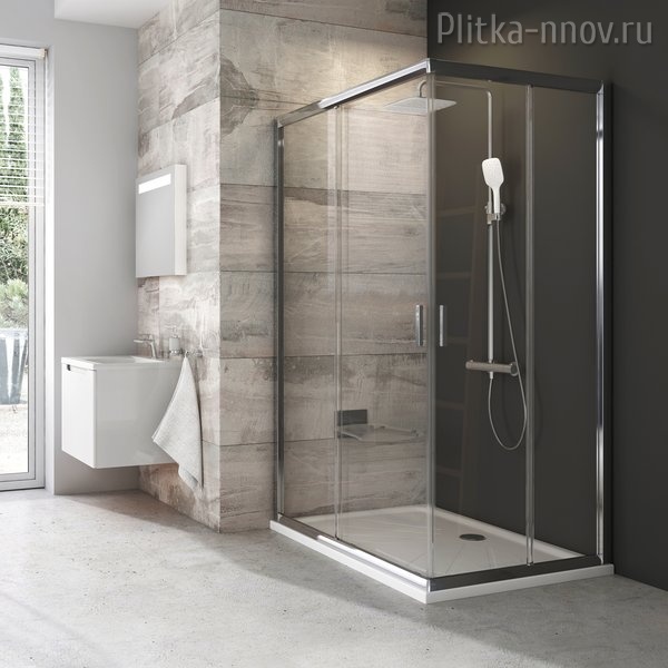 Blix BLRV2К 110х80 блестящий+прозрачное стекло Ravak Blix BLRV2К 110х80 блестящий+прозрачное стекло Ravak