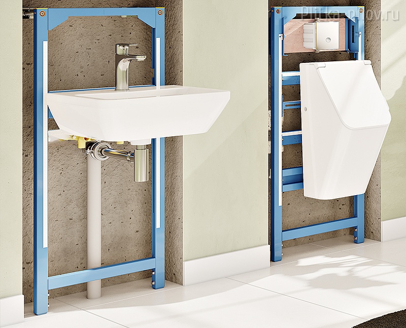 Frame 880-3800 для писсуара Инсталляция Vitra Frame 880-3800 для писсуара Инсталляция Vitra