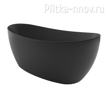 Glasgow Matt Black 170х80 Акриловая ванна черная матовая Azario