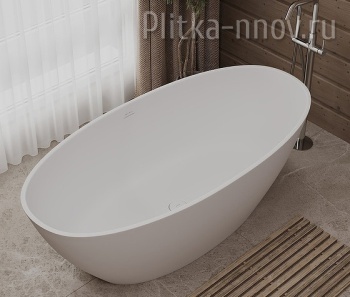 Krion Oval 170x80 2.35003.21 Ванна из искусственного камня Allen Brau