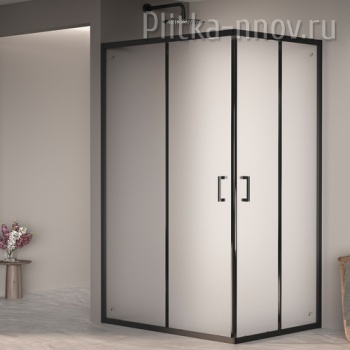 Passage PA-40B 90х100 (Матовое-Сатинат) RGW душ.ограждение