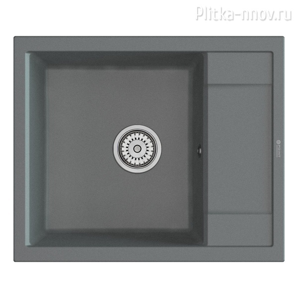 Римо 60х50 серый Мойка кухонная Point PN3010AL Римо 60х50 серый Мойка кухонная Point PN3010AL