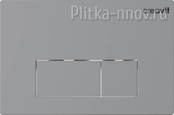 Arc GP8002.00 Серая матовая Кнопка смыва Creavit