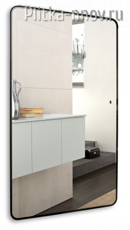Incanto 600х1000 Azario Зеркало сенсорный выключатель, подсветка с диммером, цвет черный