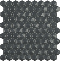 Hexagon  Nordic № 908 D 307*317 Vidrepur стеклянная мозаика