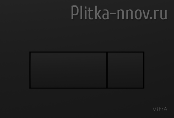 Root Square 740-2311 матовая черная Vitra кнопка смыва