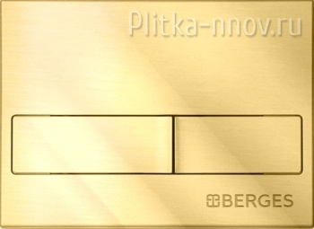 NOVUM L9 040019 BERGES золото глянец кнопка смыва